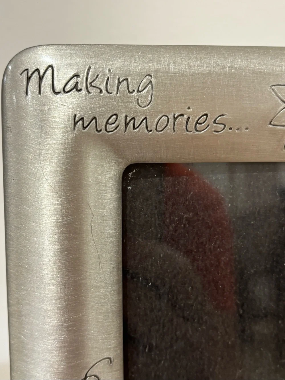 Fetco “ Sharing Memories, Making Memories Pewter Tone 4x6 Picture Frame
